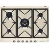SMEG SR975PGH PIANO COTTURA GAS 5 FUOCHI 70CM LINEA DESIGN VICTORIA PANNA