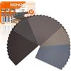 KENDO Set di 42 pezzi 120-3000 Grana Carta abrasiva a umido e secco per legno