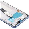 Xiaomi DISPLAY FRAME XIAOMI REDMI NOTE 9S 9 PRO TOUCH SCREEN NERO BLU VERDE O SILVER