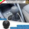 COVER POMELLO IN SILICONE NERO OPACO CAMBIO 6 MARCE PER AUDI A3 8P 8PA RESTYLING