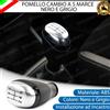 ESL POMELLO LEVA CAMBIO A 5 MARCE NERO E GRIGIO IN ABS PER DACIA LOGAN MK1