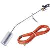 ROTHENBERGER Industrial Bruciatore a Gas RoMaxi Eco, Diserbante e Riscaldatore per Membrane Bituminose, Testa da 57 mm, Incluso Tubo Propano da 5 m