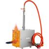 VEVOR Forgia a Propano Portatile 1 Bruciatore 1427℃ per Forgiatura dei Metalli, Attrezzature per Forgiatura a Gas in Acciaio Inox, Forma Quadrata, per Fabbri e Maniscalchi Lavorazione di Strumenti