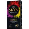 SKYN 5 Senses Preservativi Misti ANALLERGICI Non-Latex 15 Profilattici