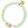 SODINI 552273 TAROCCHI bracciale elastico oro perle strass