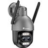 Ctronics 10X Zoom Ibrido 4K Telecamera Wi Fi Esterno Metallo Doppio Obiettivo