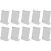 Espositore porta biglietti scrivania memo biglietti da visita trasparente design