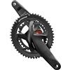 FSA Gaurnitura PowerBox SC POD, bcd 120/90 34/50, 172,5 mm, Nero lucido anodizzato