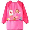 KEÏNELS Grembiule Pittura Bambini 3-7 Anni Plastificato Impermeabile Grembiule per