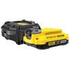 STANLEY FATMAX V20 2.0Ah e caricabatterie 1.25A, 18V, SFMCB10D1-QW