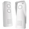 EMOS - Set di citofono audio, wireless - connessione wireless, design elegante - Kit audio/citofono con modulo telecomando - facile da usare - Funzionamento a batteria agli ioni di litio da 3,7 V