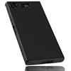 mumbi Custodia compatibile con Sony Xperia XZ1 Compact, Nero