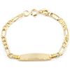 Monde Petit Bracciale per bambini oro giallo 9k (375) Scatola Regalo Certificato
