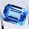 Ramagems Splendida pietra preziosa sfusa certificata Jeremejevite blu naturale 22,60 c...