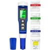 Does not apply Misuratore Ph Cloro Piscina 5 in 1, Misurazione Accurata Ph Cloro ORP H₂ (Ricco