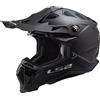 LS2, casco cross moto Subverter black mat, XS