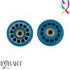FENIXX Set 8 Ruote ORIGINAL HD46 Ø57 16 Cuscinetti ABEC 1 Pattinaggio Artistico Parquet