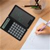 Calcolatrice Portatile Pieghevole con Scheda Scritta a Mano e Display LCD a 12 C