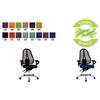 Topstar Sedia da ufficio Topstar "Sitness 3810 cm (15") rivestimento in tessuto nero reg