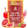 HORTIA SLIM TEA Tisana Drenante e Dimagrante Infuso Diuretico Sgonfiante e Bruciagrassi