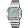 Casio Orologio Unisex Casio Acciaio Multifunzione Vintage Blu AQ-240E-2AEF