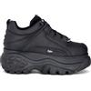 Buffalo 1339-14-2.0 Scarpe Sneakers Donna In Pelle Nera Chunky Platform