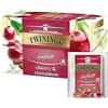 Twinings Infuso tè alla ciliegia e cannella 20 bustine di tè 30 g spedizione ...