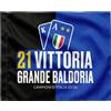 Bandiera Inter 21 Scudetto Neroazzurra Grande 100 * 150 Cm - Stagione Scudetto 2