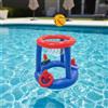 Set Basket Acquatico Gonfiabile Sportivo Canestro Gonfiabile da Piscina