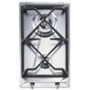 Smeg Piano Cottura 2 Fuochi a Gas Incasso 30 cm Acciaio - SRV532GH3 Smeg