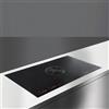 Samet Piano Cottura a Induzione con Cappa Integrata 4 Fuochi 87 cm Inox PCIC870I Samet