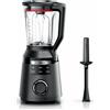 Bosch Frullatore con Bicchiere 2 Litri 1800W 6 Velocità Nero serie 6 MMB6652B Bosch