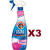 CHANTE CLAIR 3 PZ CHANTECLAIR EXTRA POWER SGRASSATORE MILLEMACCHIE PRETRATTANTE SPRAY 500ML