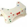 Sgabello WC a Pois Antiscivolo Sgabello WC con Fiocco Rosso Salvaspazio