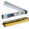 Goniometro LCD con Blocco Scala 0-225° Livella Angolare Digitale Vialle a Bolla