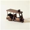 Scultura di Triciclo in Legno Regalo Miniatura in Legno Stile Vintage per