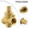 Regolatore di pressione acqua DN20 corpo ottone con installazione rapida