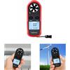 Anemometro digitale compatto per di per misurazione velocità con cor