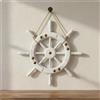 Timone in Legno Vintage Timone Decorativo Rustico per Salotto