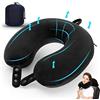 TALLGO Cuscino cervicale da viaggio, cuscino in memory foam per aereo, supporto per la