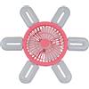 Luce Ventilatore Telecomando Wireless con Portalampada E27 per Montaggio a Soffi