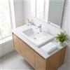 DecHome Lavabo consolle da appoggio VAS836-80 81x46.5x14 cm. bianco