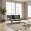 DecHome Divano Letto 2 Posti Moderno in Tessuto 181x81x86 cm Patchwork - Dube DecHome