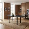 DecHome Tavolo Allungabile da Pranzo Cucina 100-170x70x75 cm Nero - Kyoto DecHome