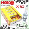 NGK CANDELA NGK BR8HS ACCENSIONE CONFEZIONE DA 10 PEZZI PASSO CORTO PER MOTO SCOOTER