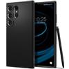 Spigen Custodia Spigen Liquid Air nera per Samsung Galaxy S24 Ultra.