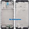 SAMSUNG FRAME per ALLOGGIO DISPLAY SAMSUNG GALAXY A21s SM-A217 VETRO NERO TELAIO CORNICE