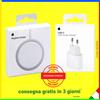 MAGSAFE CHARGER WIRELESS PER APPLE IPHONE + CARICABATTERIA ORIGINALE 20W OMAGGIO