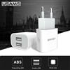 USAMS CARICA BATTERIA ORIGINALE USAMS FAST VELOCE DUAL 3,4A PER LG G3 G4 G5 G6 Q6 G2