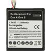 HTC BATTERIA 2300Mah POTENZIATA PER HTC One X S720e One S Z520e MAGGIORATA PILA